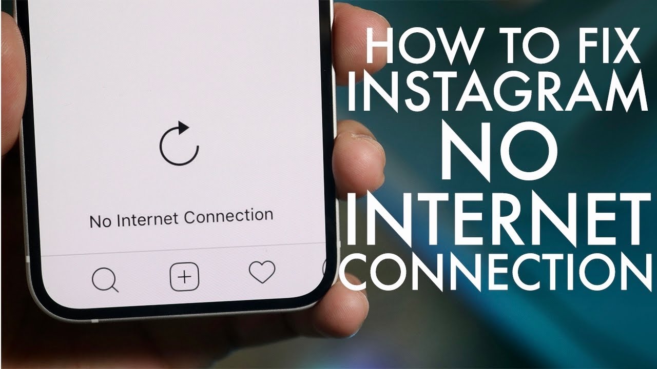 no internet connection instagram blocked