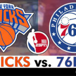 Knicks vs 76ers Match Player Stats